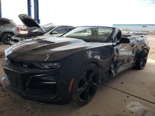 1G1FH3D76M0139785 - 2021 CHEVROLET CAMARO SS BLACK photo 1