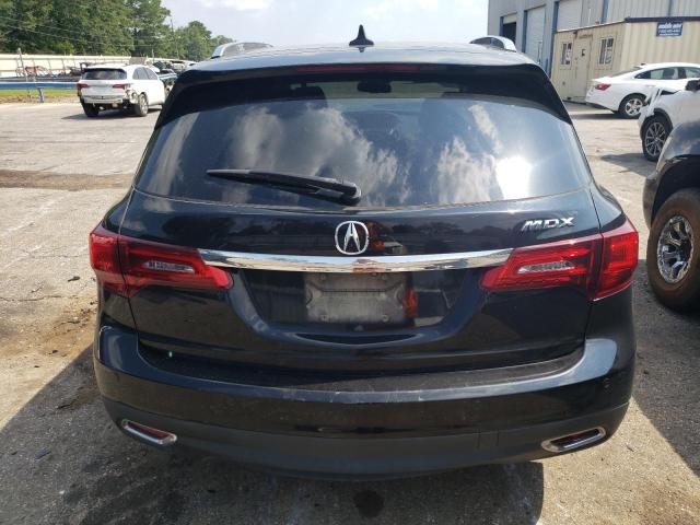 5FRYD3H86EB004855 - 2014 ACURA MDX ADVANCE BLACK photo 6