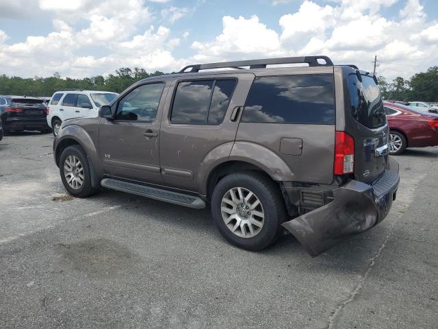 5N1BR18A28C610490 - 2008 NISSAN PATHFINDER LE 棕色 照片 2