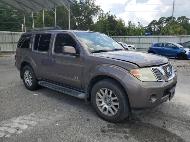 5N1BR18A28C610490 - 2008 NISSAN PATHFINDER LE 棕色 照片 4