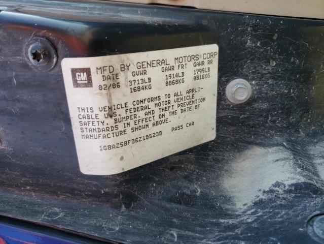 1G8AZ58F36Z185238 - 2006 SATURN ION LEVEL 2 蓝色 照片 12