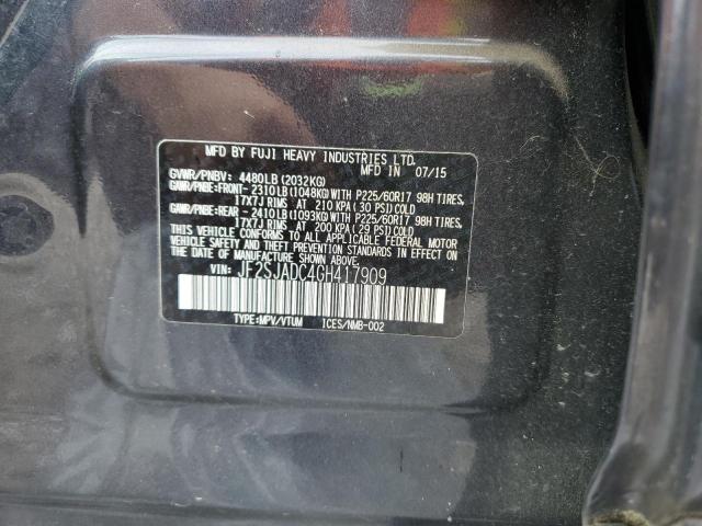 JF2SJADC4GH417909 - 2016 SUBARU FORESTER 2.5I PREMIUM 灰色 照片 14