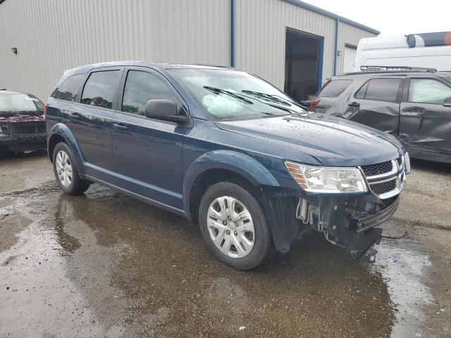 3C4PDCAB5ET277869 - 2014 DODGE JOURNEY SE BLUE photo 4