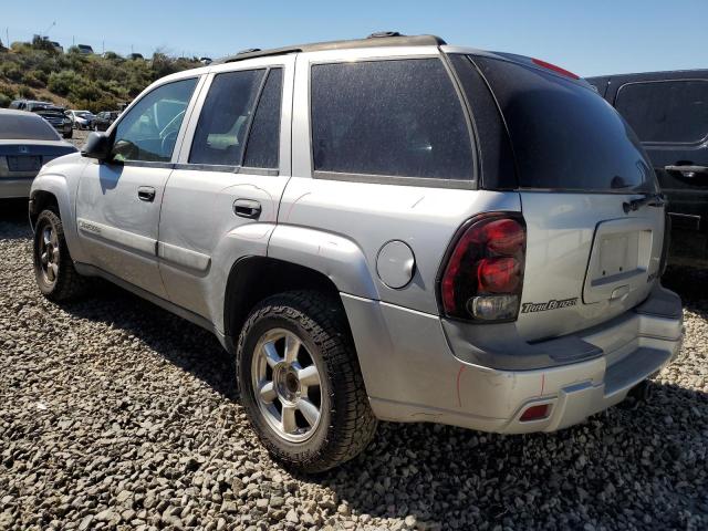 1GNDT13S542134869 - 2004 CHEVROLET TRAILBLAZE LS SILVER photo 2