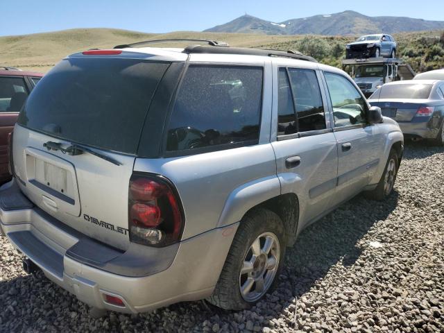 1GNDT13S542134869 - 2004 CHEVROLET TRAILBLAZE LS SILVER photo 3