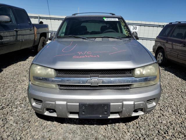 1GNDT13S542134869 - 2004 CHEVROLET TRAILBLAZE LS SILVER photo 5