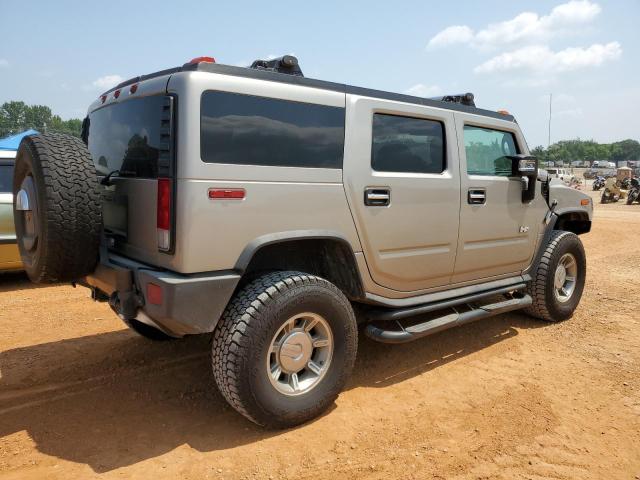 5GRGN23U77H105381 - 2007 HUMMER H2 TAN photo 3