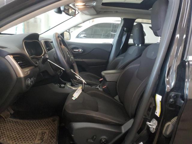 1C4PJMCS8FW502812 - 2015 JEEP CHEROKEE LATITUDE BLACK photo 7