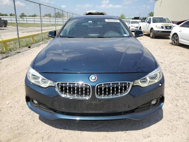 WBA4A7C57FD415944 - 2015 BMW 428 XI GRAN COUPE BLUE photo 5