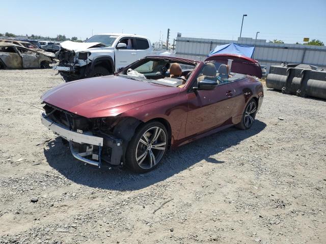 WBA23AT04NCH73562 - 2022 BMW 430I BURGUNDY photo 1