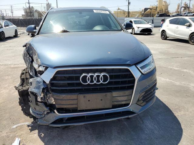 WA1HCCFS1JR004053 - 2018 AUDI Q3 PREMIUM PLUS BLUE photo 5