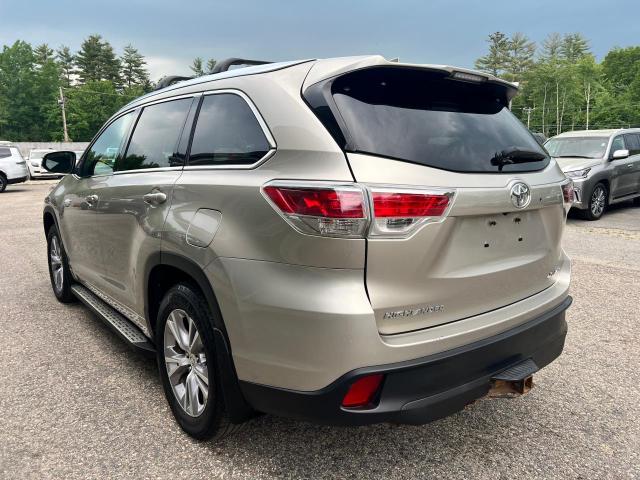 5TDJKRFH6FS159532 - 2015 TOYOTA HIGHLANDER XLE Qızıl foto 3