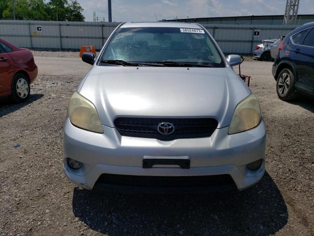 2T1KR32E95C428347 - 2005 TOYOTA COROLLA MA XR SILVER photo 5