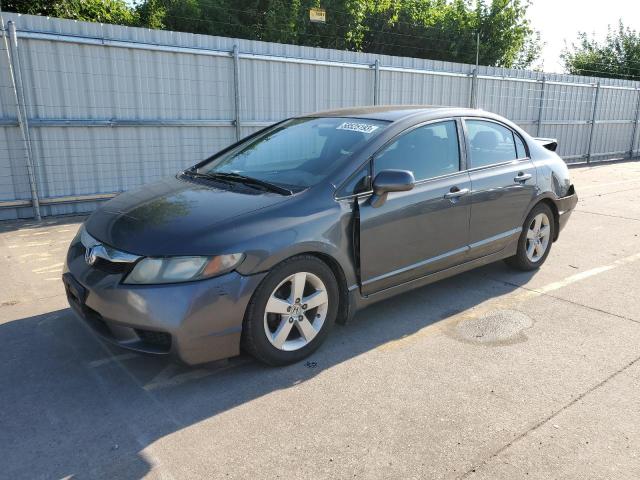 2HGFA1F69BH502885 - 2011 HONDA CIVIC LX-S رمادي صورة 1