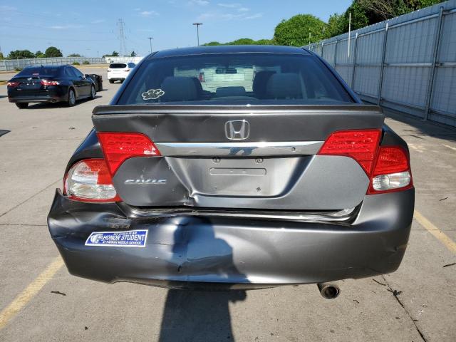 2HGFA1F69BH502885 - 2011 HONDA CIVIC LX-S رمادي صورة 6