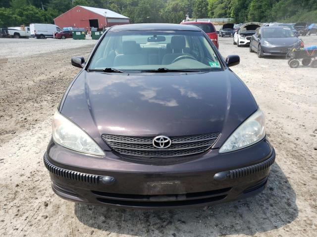 4T1BE32K82U582897 - 2002 TOYOTA CAMRY LE BROWN photo 5