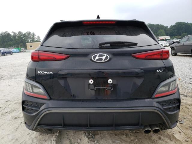 KM8K33A38NU900490 - 2022 HYUNDAI KONA N LINE BLACK photo 6