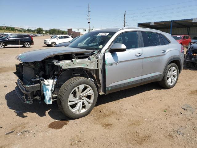 1V21E2CA3LC222751 - 2020 VOLKSWAGEN ATLAS CROS SE SILVER photo 1