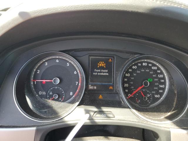 1V21E2CA3LC222751 - 2020 VOLKSWAGEN ATLAS CROS SE Серебристый фото 9