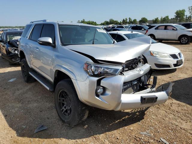 JTEBU5JR6J5494193 - 2018 TOYOTA 4RUNNER SR5/SR5 PREMIUM SILVER photo 4