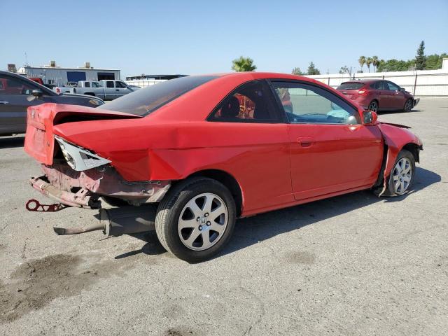 1HGEM22902L088813 - 2002 HONDA CIVIC EX RED photo 3