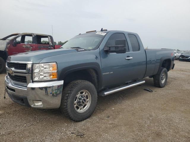 1GCHK39648E133235 - 2008 CHEVROLET SILVERADO K3500 BLUE photo 1