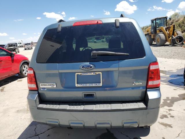 1FMCU0DG1BKA08460 - 2011 FORD ESCAPE XLT BLUE photo 6