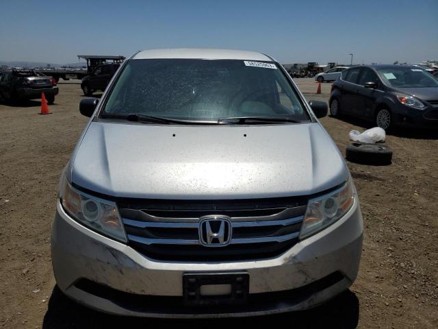 5FNRL5H23BB023066 - 2011 HONDA ODYSSEY LX SILVER photo 5