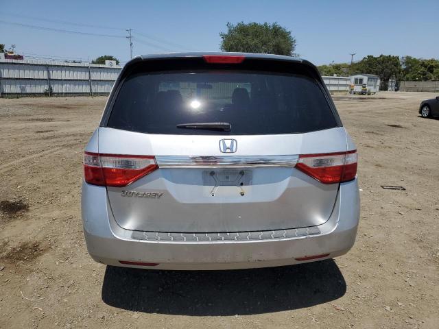 5FNRL5H23BB023066 - 2011 HONDA ODYSSEY LX SILVER photo 6