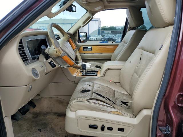 5LMJJ2H5XAEJ08880 - 2010 LINCOLN NAVIGATOR 栗色 照片 7