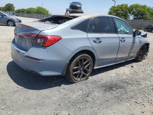 2HGFE2F56RH543275 - 2024 HONDA CIVIC SPORT ნაცრისფერი ფოტო 3