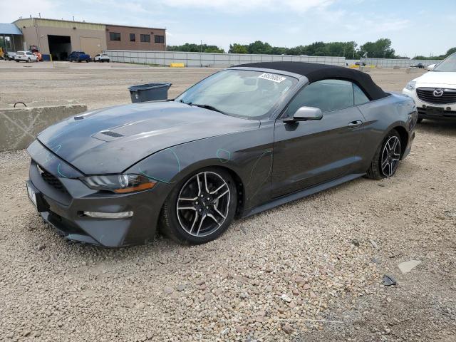 1FATP8UH0K5162486 - 2019 FORD MUSTANG GRAY photo 1