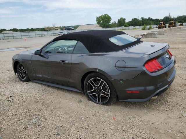 1FATP8UH0K5162486 - 2019 FORD MUSTANG GRAY photo 2