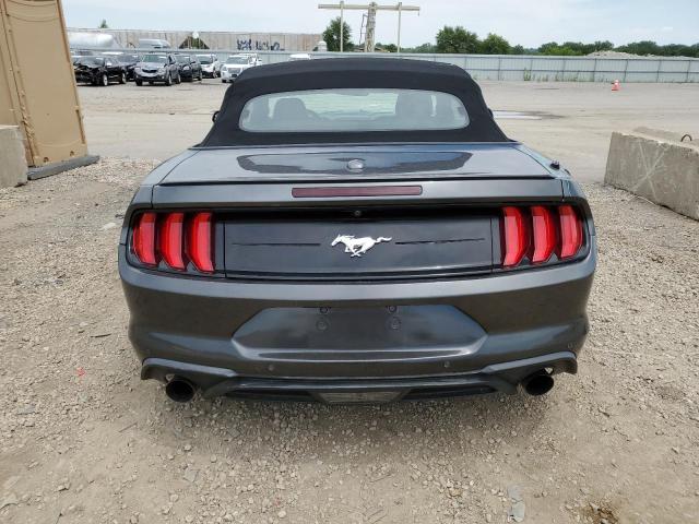 1FATP8UH0K5162486 - 2019 FORD MUSTANG GRAY photo 6