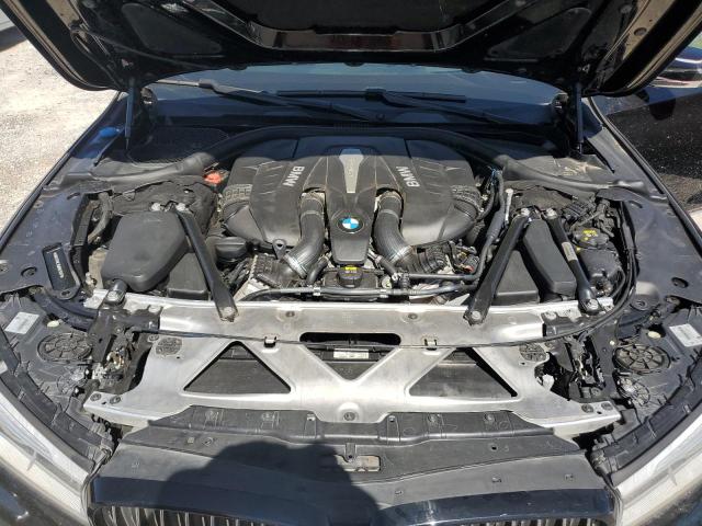 WBA7F0C35HGM21697 - 2017 BMW 750 I BLACK photo 11