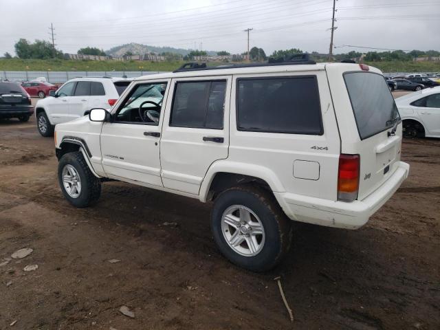 1J4FF58S11L604484 - 2001 JEEP CHEROKEE CLASSIC WHITE photo 2