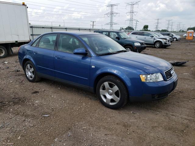 WAULC68E73A190088 - 2003 AUDI A4 1.8T QUATTRO BLUE photo 4