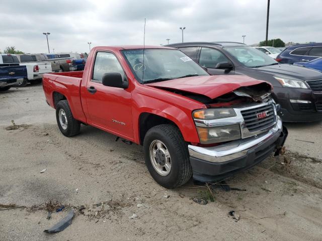 1GTCS148848203917 - 2004 GMC CANYON RED photo 4