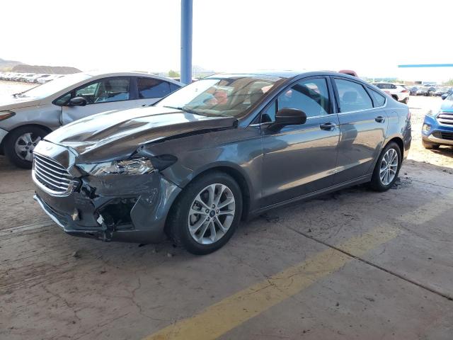 3FA6P0HD5LR150466 - 2020 FORD FUSION SE GRAY photo 1