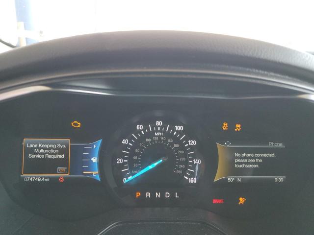 3FA6P0HD5LR150466 - 2020 FORD FUSION SE GRAY photo 9