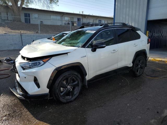 JTMEWRFV8LD529530 - 2020 TOYOTA RAV4 XSE WHITE photo 1