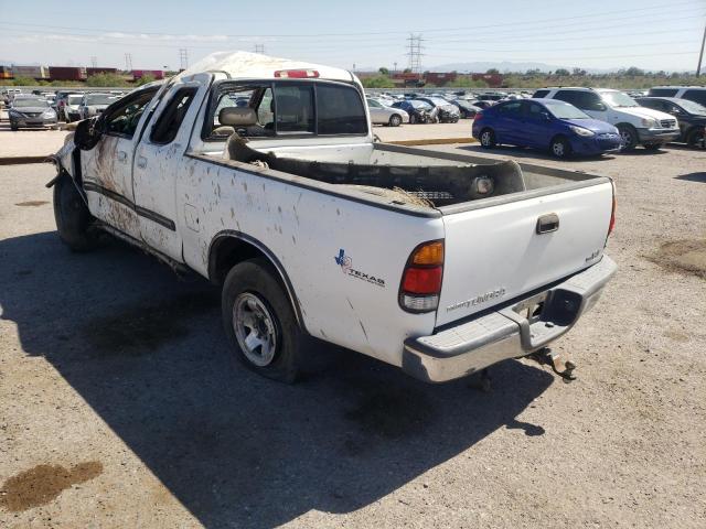 5TBRT34184S446220 - 2004 TOYOTA TUNDRA ACCESS CAB SR5 WHITE photo 2