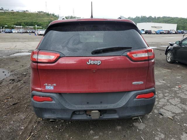 1C4PJMCS2EW248156 - 2014 JEEP CHEROKEE LATITUDE BURGUNDY photo 6