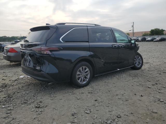 5TDYSKFC1PS077039 - 2023 TOYOTA SIENNA XLE 黑色 照片 3