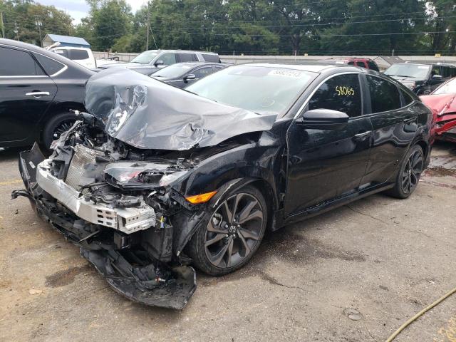 2HGFC2F83LH592618 - 2020 HONDA CIVIC SPORT 黑色 照片 1