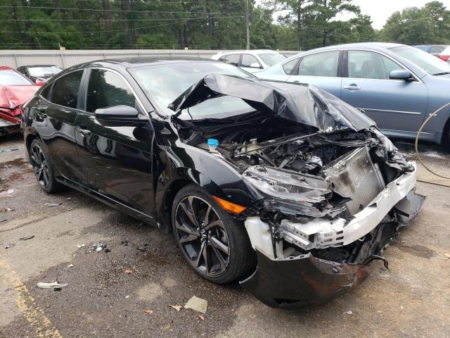 2HGFC2F83LH592618 - 2020 HONDA CIVIC SPORT 黑色 照片 4