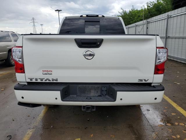 1N6AA1EF3MN514824 - 2021 NISSAN TITAN SV WHITE photo 6