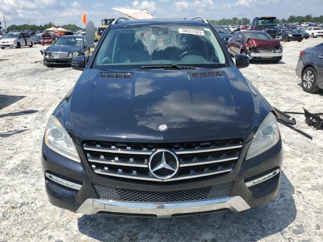 4JGDA5HB7CA027966 - 2012 MERCEDES-BENZ ML 350 4MATIC BLACK photo 5