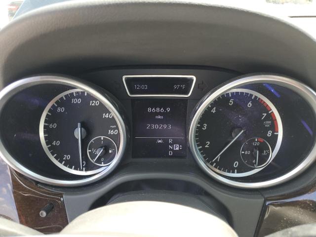4JGDA5HB7CA027966 - 2012 MERCEDES-BENZ ML 350 4MATIC BLACK photo 9
