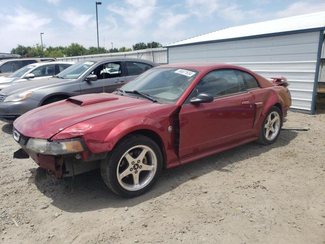 1FAFP42X74F169092 - 2004 FORD MUSTANG GT RED photo 1